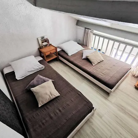 Villa Grande Bleue - T1 Cab Mezz 5 Couchages Port Mae-2394 Leucate